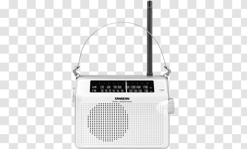 FM Broadcasting Sangean Electronics PR-D6 AM Radio Receiver Transparent PNG