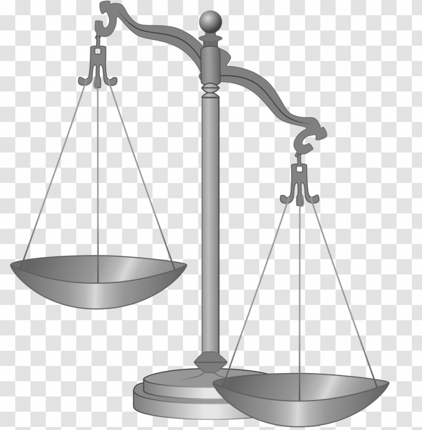 Weighing Scale Injustice Clip Art - Wikimedia Commons Transparent PNG