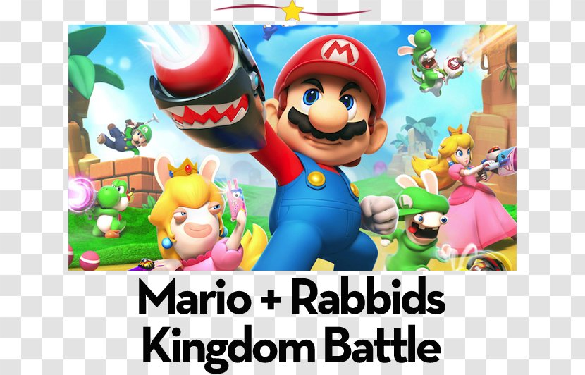 Mario + Rabbids Kingdom Battle Nintendo Switch Bros. Video Game Ubisoft - Bros Transparent PNG