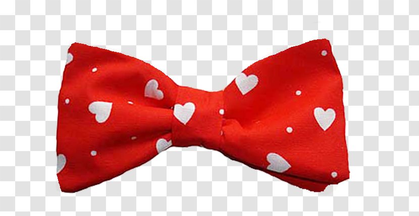 Bow Tie - Red - 14th February Transparent PNG