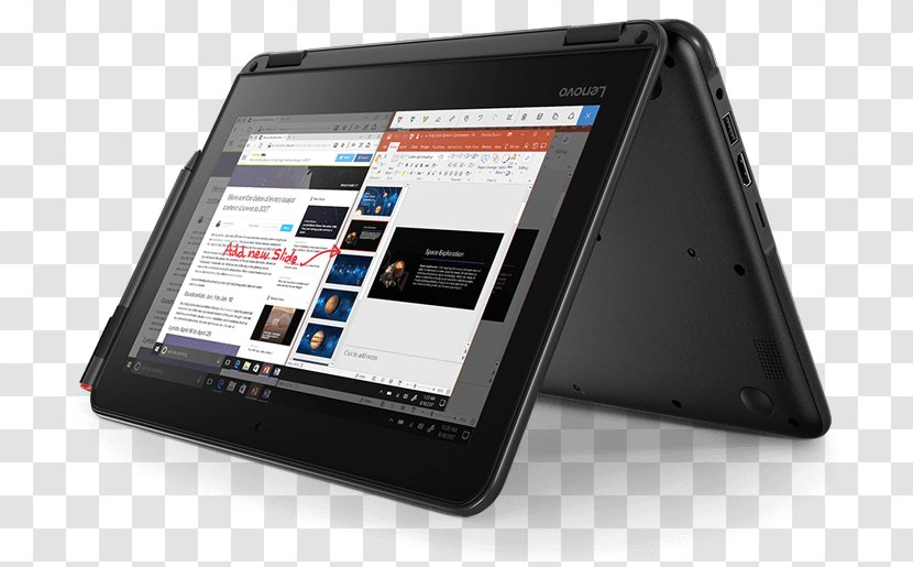 Laptop Intel Lenovo 300e Chromebook Celeron - Tablet Computers - LENOVO LAPTOP Transparent PNG