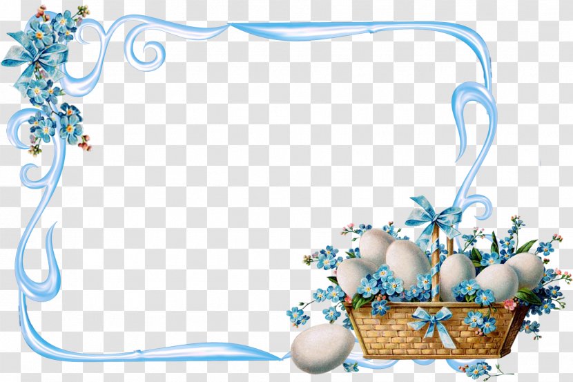 Easter Holiday Picture Frames Paschal Greeting - Flower - Frame Transparent PNG