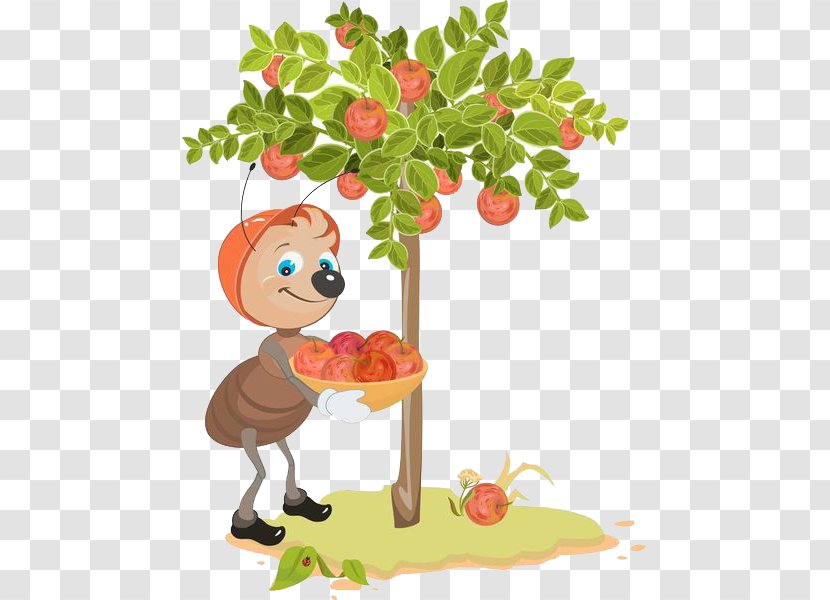 Cartoon Royalty-free Stock Illustration - Photography - Fruit Picking Ants Transparent PNG