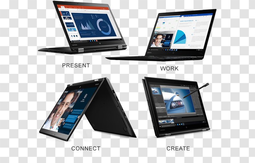 ThinkPad X Series X1 Carbon Laptop Lenovo Yoga 20F 20JD - Computer Monitor Transparent PNG