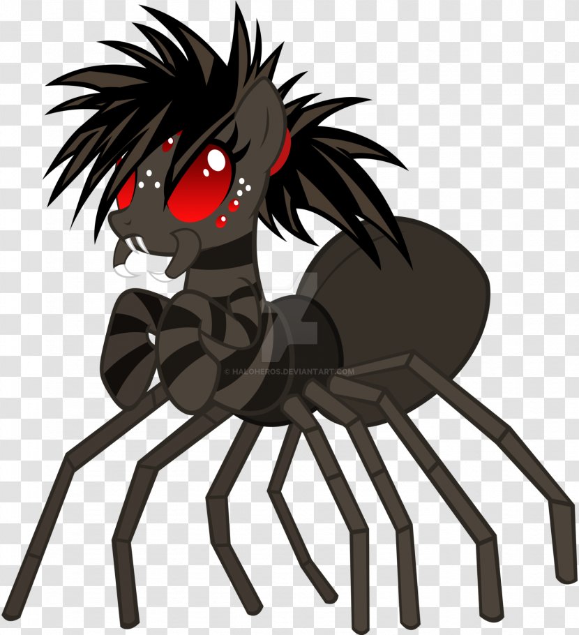 My Little Pony: Equestria Girls Horse Spider - Insect - Vector Transparent PNG