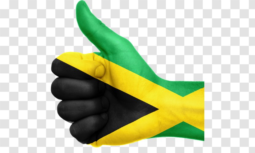 Flag Of Jamaica Germany Antigua And Barbuda - Hand Transparent PNG