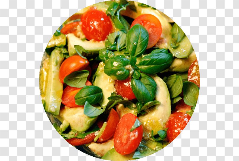 Greek Salad Fattoush Caprese Spinach Vegetarian Cuisine Transparent PNG
