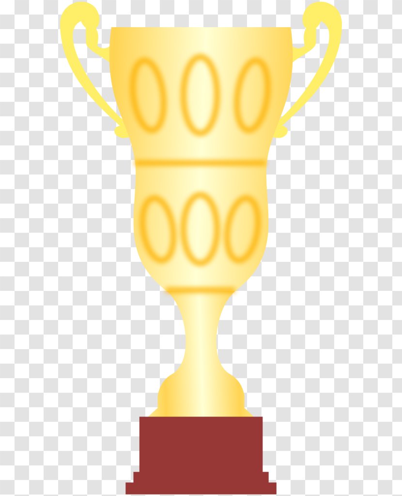 Trophy Wikimedia Commons Free Content Clip Art - Yellow - Image Transparent PNG