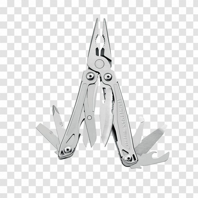 Multi-function Tools & Knives Leatherman Wingman Knife - Multi Tool Transparent PNG
