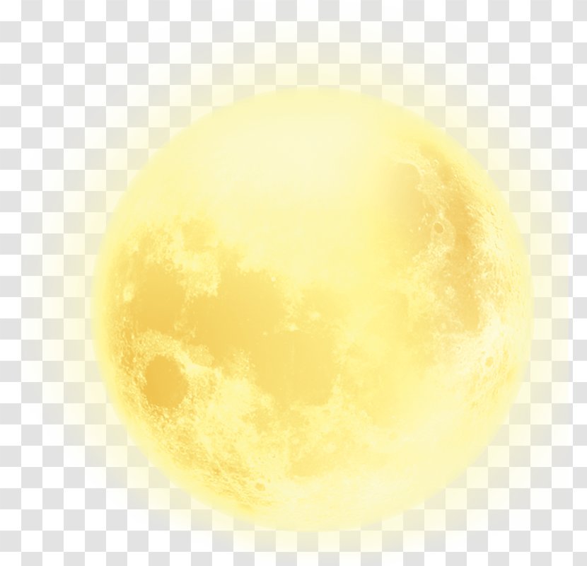 Yellow Sphere Stocktrek Images Wallpaper - Computer - Full Moon Transparent PNG