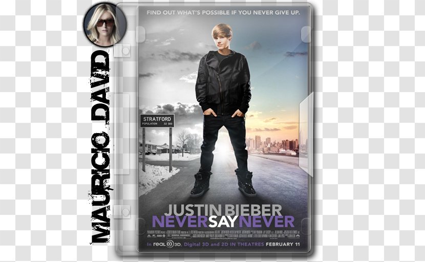 Never Say (Single Version) Concert Film Justin Bieber: Believe - Tree - Frame Transparent PNG