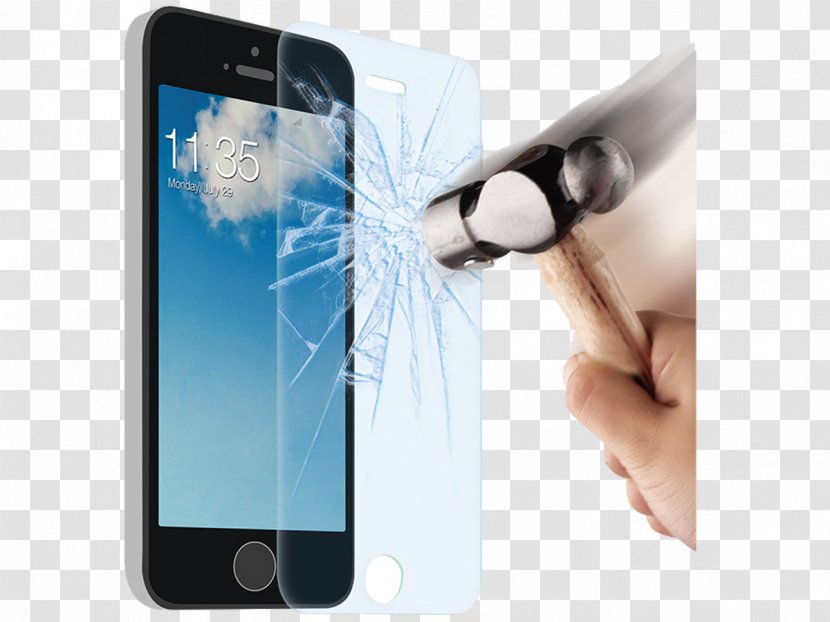 IPhone 4S 6S Screen Protectors 3GS Smartphone - Mobile Phones - Plastic Glass Transparent PNG