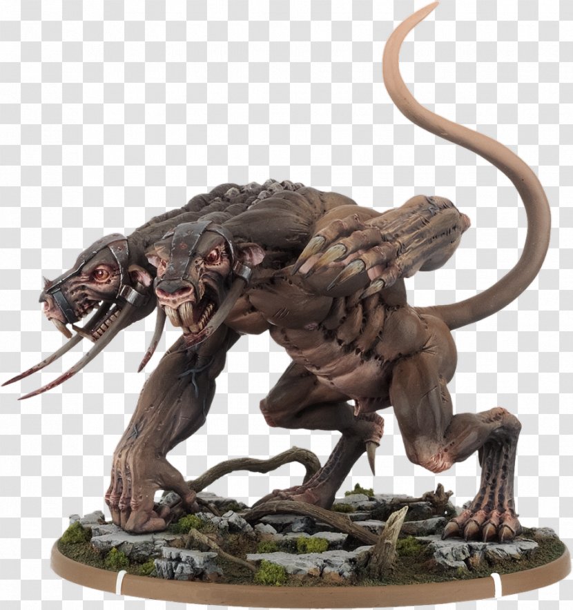 Rat Warhammer 40,000 The Ninth Age: Fantasy Battles Fang Miniature Figure - Watercolor Transparent PNG