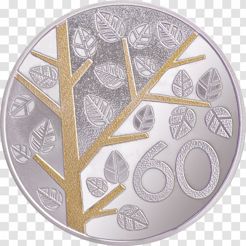 Coin Medal Gift Gold Advers - Sliver Jubile Year Transparent PNG
