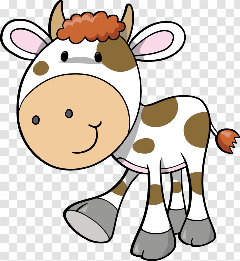 Cattle Wall Decal Sticker Farm Livestock - Nutsdier - Clarabelle Cow Transparent PNG