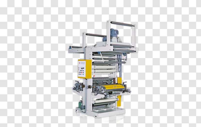 Machine Flexography Printing Press Printer - Businesstobusiness Service Transparent PNG
