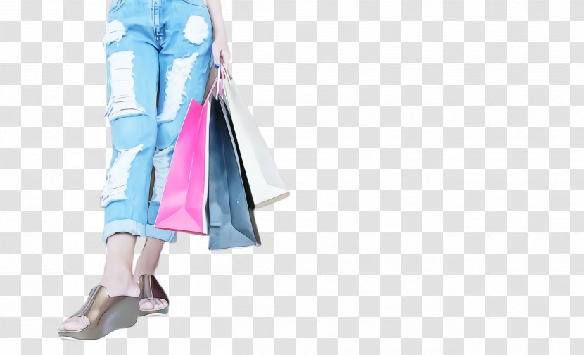 Clothing Pink Blue Turquoise Footwear - Trousers Dress Transparent PNG