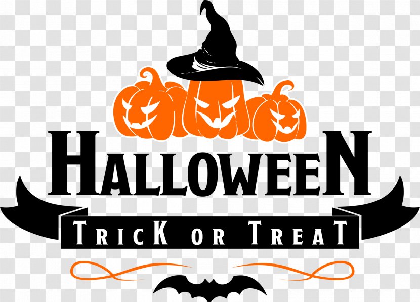 Logo Halloween Trick-or-treating Clip Art - Trick Or Treat Transparent PNG