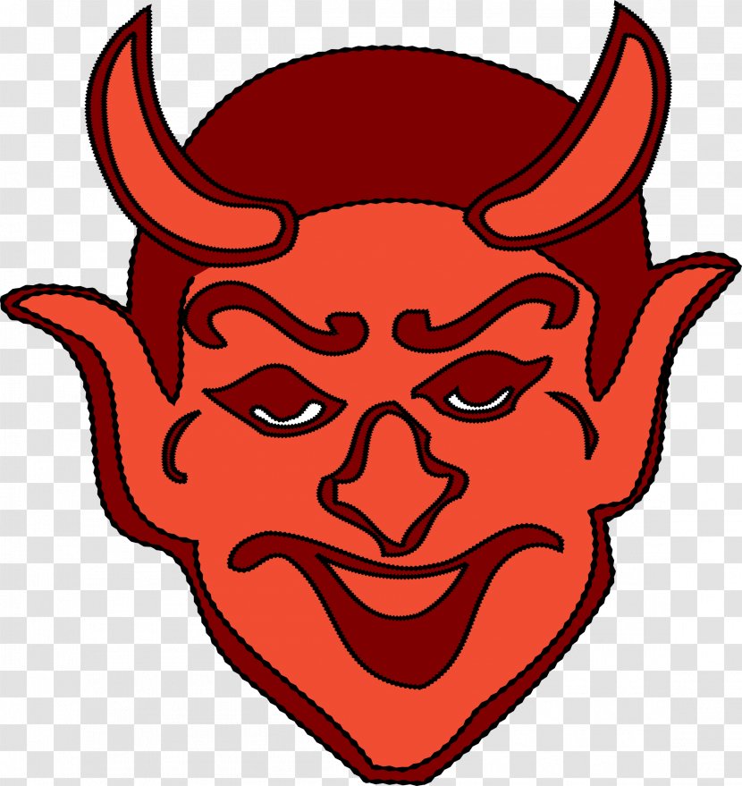 Devil Demon Clip Art - Nose Transparent PNG