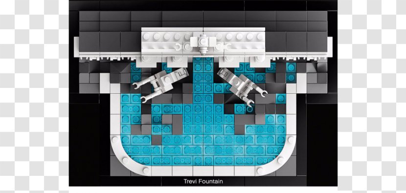 LEGO 21020 Architecture Trevi Fountain Design Brand - Lego - Fontana Di Transparent PNG