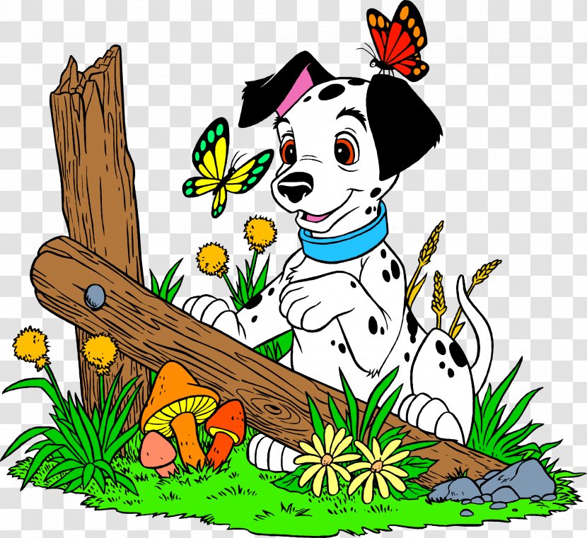 Dalmatian Dog Daisy Duck Lucky YouTube Clip Art - Lady Transparent PNG