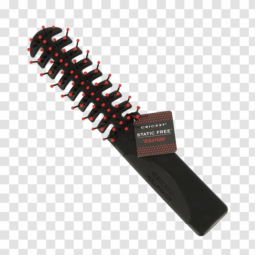 Cricket Static Free Brush Comb Hairbrush - Hair Transparent PNG