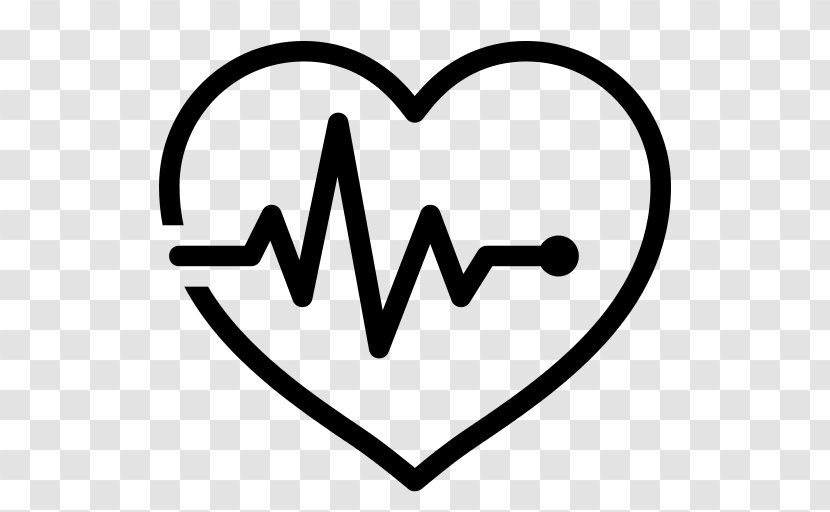 Pulse Electrocardiography Heart Desktop Wallpaper - Silhouette Transparent PNG