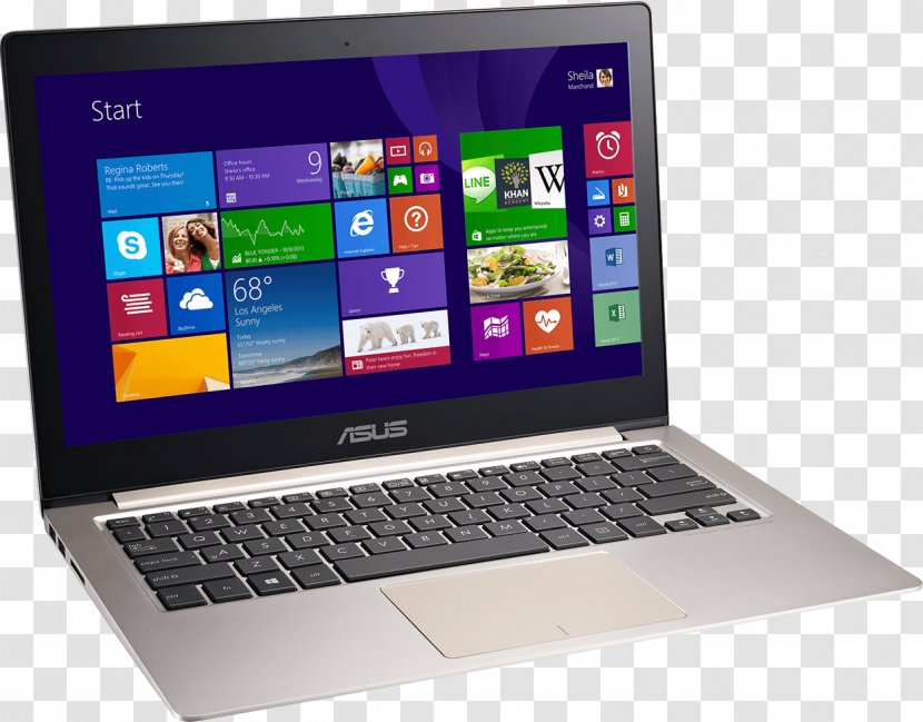 Laptop Zenbook Intel Core I5 Solid-state Drive Ultrabook - Technology - Asus Photo Transparent PNG