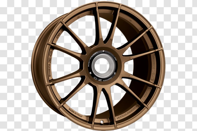 OZ Group Rim Car Tire ET - Spoke Transparent PNG