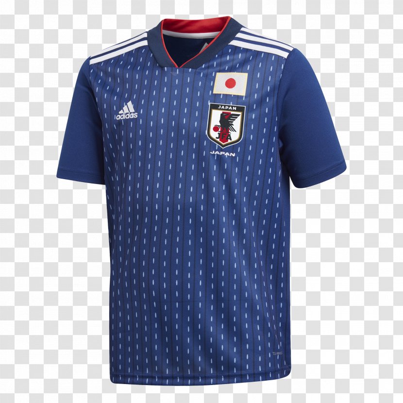 2018 FIFA World Cup Japan National Football Team Jersey Kit Adidas - Clothing Transparent PNG