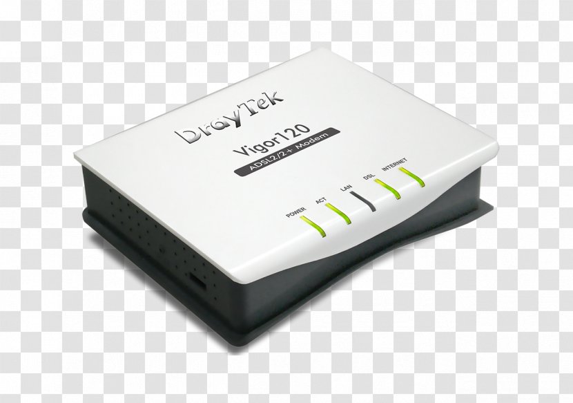 Router DrayTek G.992.3 DSL Modem G.992.5 - Electronics Accessory - Bridging Transparent PNG