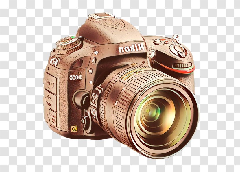 Camera Lens - Metal - Brown Transparent PNG