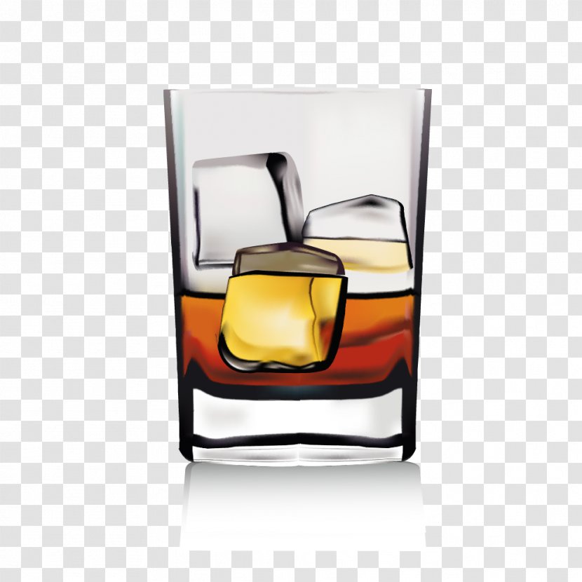 Tennessee Whiskey Brandy Scotch Whisky Distillation - Vector Glass Beer Cup Transparent PNG