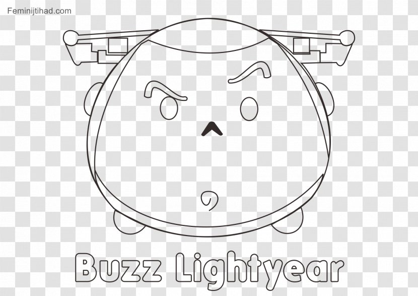 Eye Coloring Book Sven Black And White - Flower - Cartoon Tsum Transparent PNG