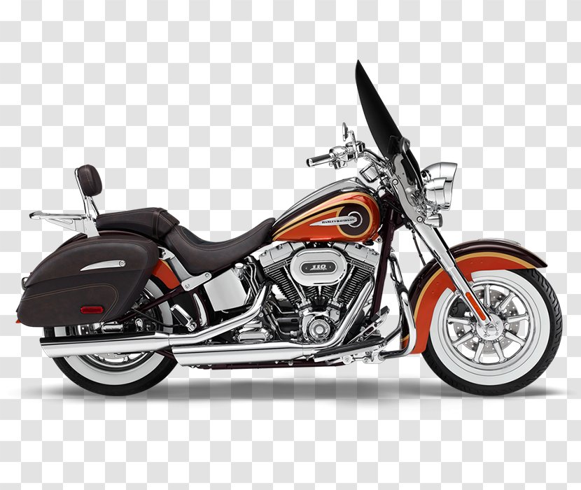 Softail Harley-Davidson CVO Motorcycle Electra Glide - Automotive Design - Cafe Racer Bike Transparent PNG