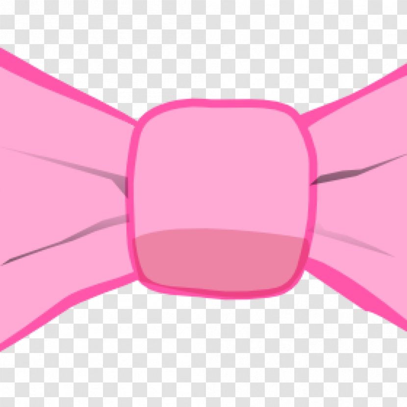 Bow Tie Hello Kitty Necktie Pink Clip Art - Magenta - Shirt Transparent PNG