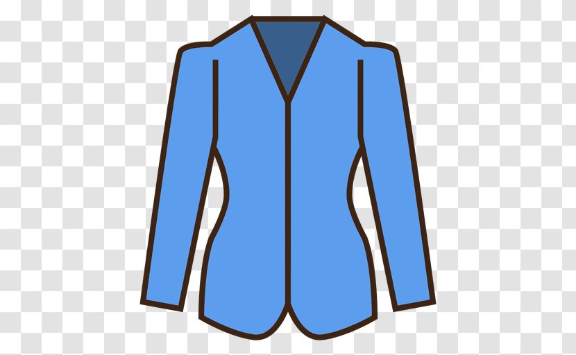 Jacket Clothing Blazer - Blue Transparent PNG