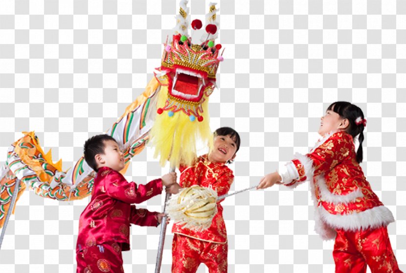 China Dragon Dance Chinese New Year - Tradition Transparent PNG
