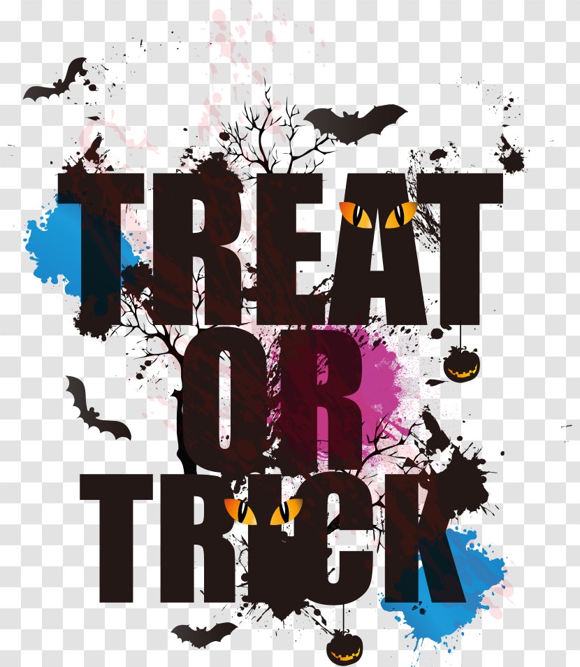 Halloween Poster Holiday - Creative Vector Transparent PNG