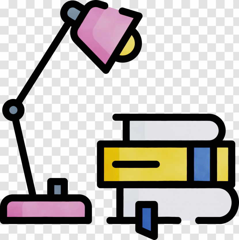 Yellow Transport Line Area Meter Transparent PNG