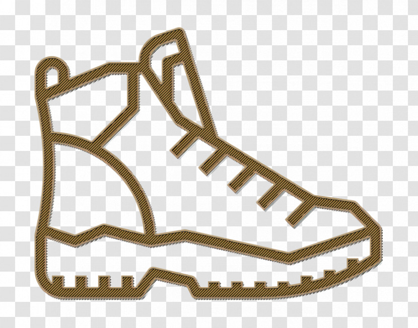 Camping Icon Hiking Icon Shoe Icon Transparent PNG