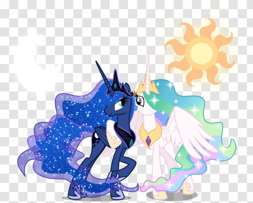 Princess Celestia Luna Twilight Sparkle Pony Rarity - Transparency And Translucency Transparent PNG