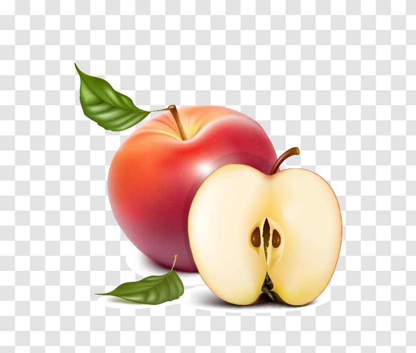 Fruit Peach Apple Apricot Transparent PNG
