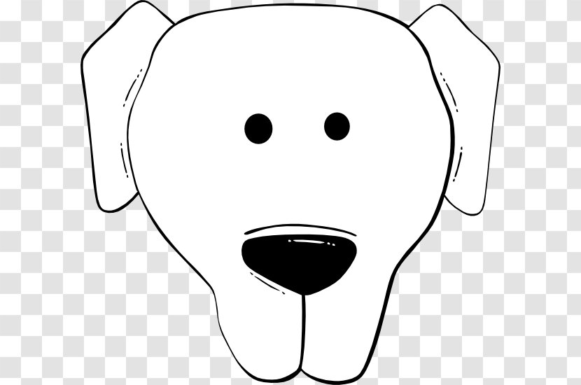 Puppy Face Labrador Retriever Clip Art Boxer - Flower - Plain White Creepers Transparent PNG