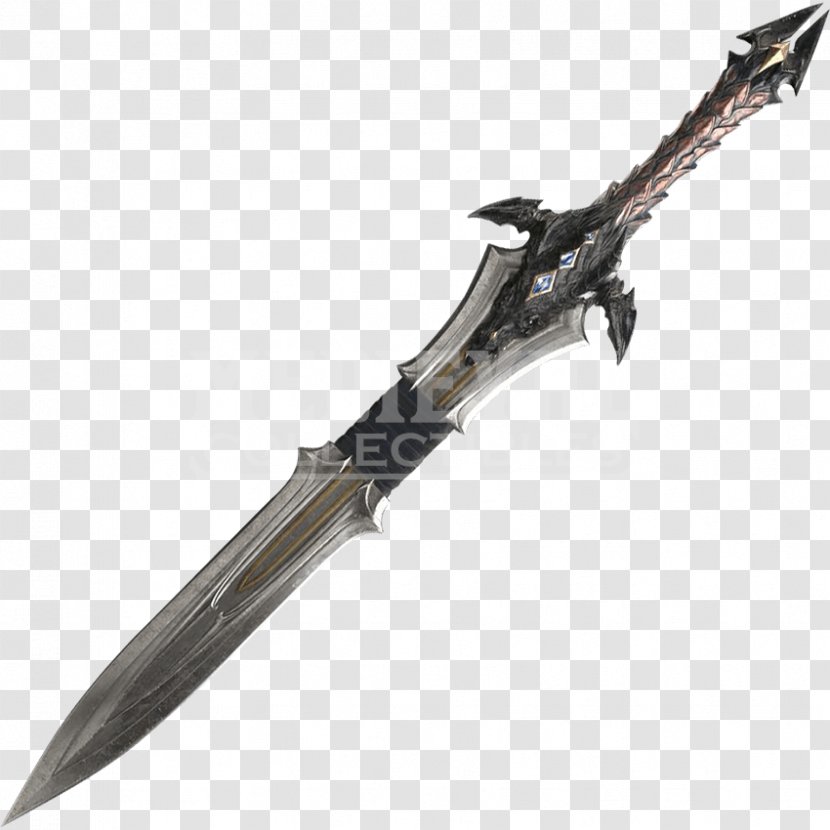 Bowie Knife Anduin Lothar World Of Warcraft Throwing Sword Transparent PNG