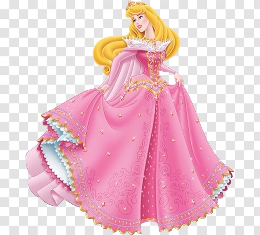 Princess Aurora Belle Rapunzel Elsa Disney - Doll Transparent PNG