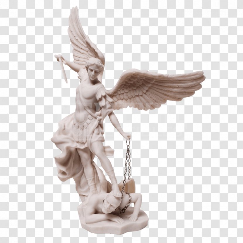 Michael Angel Gabriel Statue Figurine - Supernatural Creature - Saint Transparent PNG
