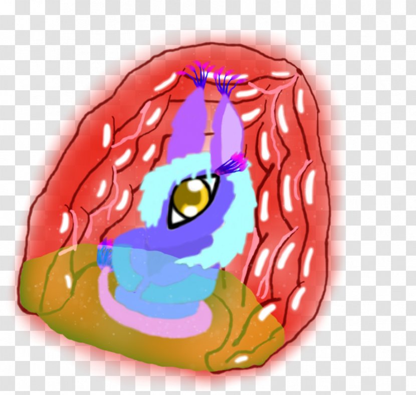 Cartoon Organism Mouth Font - Vore Transparent PNG