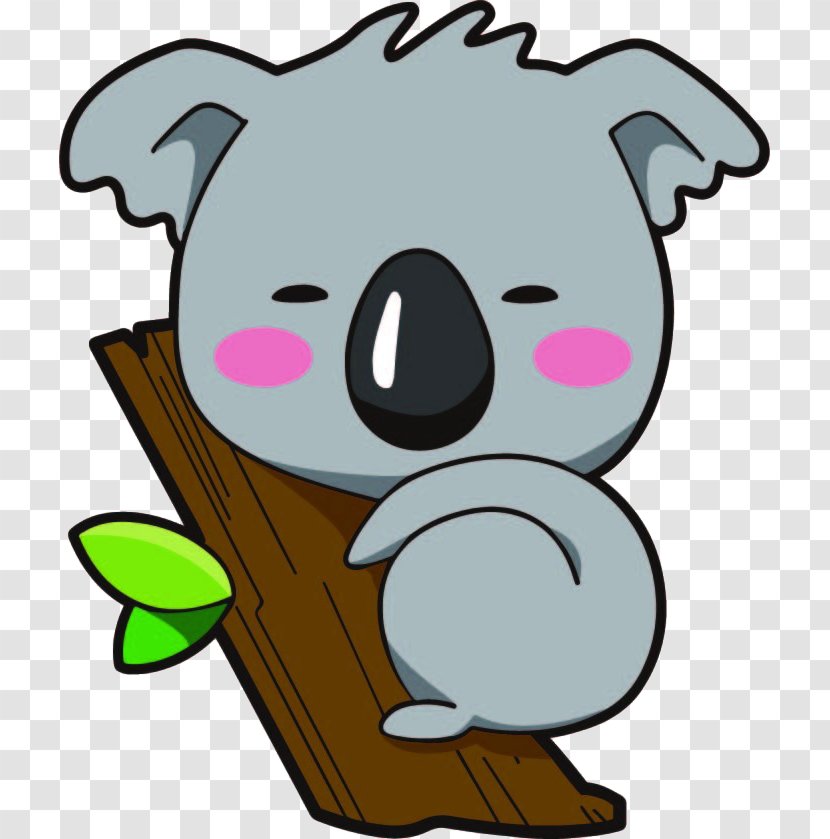 Koala Bear Cartoon Transparent PNG