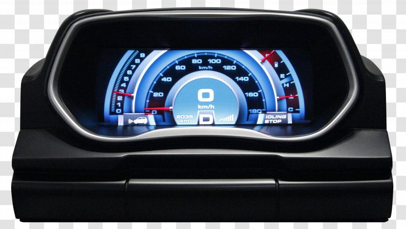 Car Motor Vehicle Speedometers Tachometer - Speedometer - Multi Layer Transparent PNG